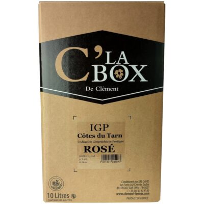 Côtes du Tarn rosé Bib 10L, C&rsquo;La Box de Clément